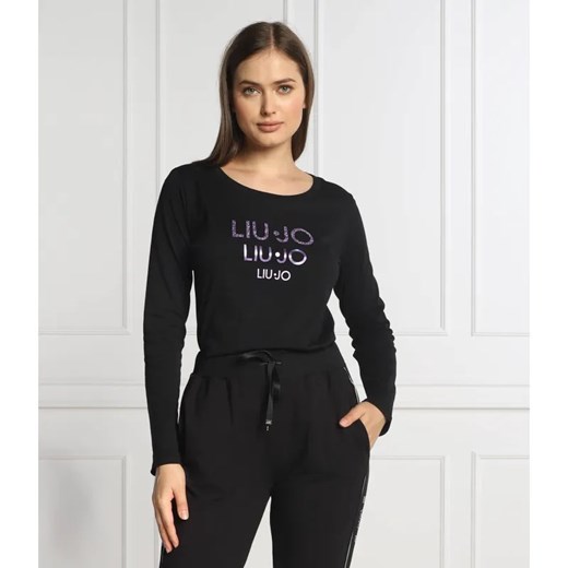 Liu Jo Sport Bluzka | Slim Fit ze sklepu Gomez Fashion Store w kategorii Bluzki damskie - zdjęcie 184942298