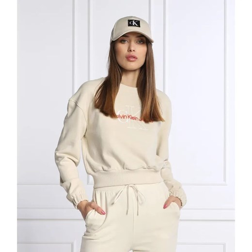 Calvin Klein Jeans Bluza | Cropped Fit ze sklepu Gomez Fashion Store w kategorii Bluzy damskie - zdjęcie 184942308