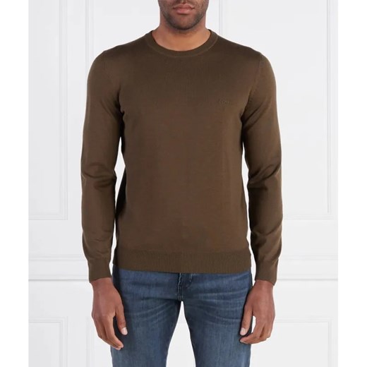 BOSS BLACK Wełniany Sweter Botto-L | Regular Fit ze sklepu Gomez Fashion Store w kategorii Swetry męskie - zdjęcie 184942336