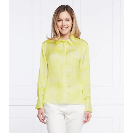 Liu Jo Satynowa koszula | Regular Fit ze sklepu Gomez Fashion Store w kategorii Koszule damskie - zdjęcie 184942376