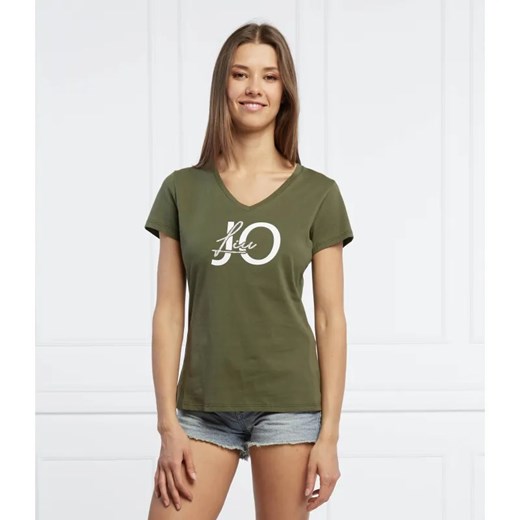 Liu Jo Sport T-shirt | Regular Fit ze sklepu Gomez Fashion Store w kategorii Bluzki damskie - zdjęcie 184942478
