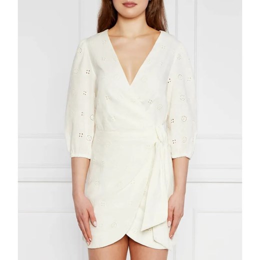 Pepe Jeans London Lniana sukienka DASHA ze sklepu Gomez Fashion Store w kategorii Sukienki - zdjęcie 184942499