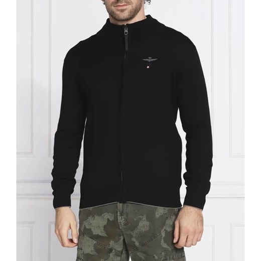 Aeronautica Militare Wełniany sweter | Regular Fit Aeronautica Militare S promocja Gomez Fashion Store