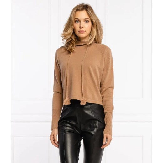 Marella Wełniany sweter | Relaxed fit | z dodatkiem kaszmiru ze sklepu Gomez Fashion Store w kategorii Swetry damskie - zdjęcie 184942937