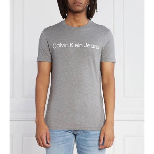 Calvin Klein Jeans T-shirt | Slim Fit ze sklepu Gomez Fashion Store w kategorii T-shirty męskie - zdjęcie 184942985