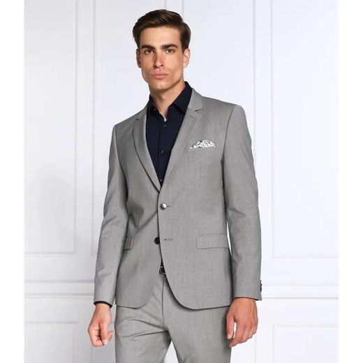 HUGO Wełniana marynarka Arti214X | Slim Fit ze sklepu Gomez Fashion Store w kategorii Marynarki męskie - zdjęcie 184943066