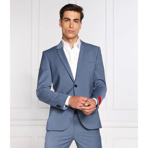 HUGO Wełniana marynarka Arti214X | Slim Fit ze sklepu Gomez Fashion Store w kategorii Marynarki męskie - zdjęcie 184943075
