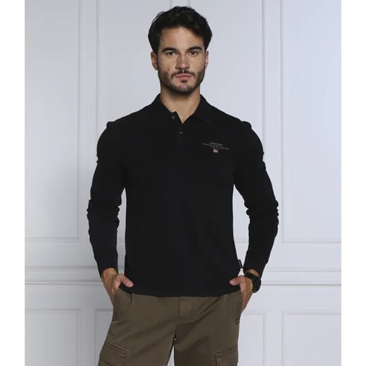 Napapijri Polo ELBAS LS 4 | Regular Fit ze sklepu Gomez Fashion Store w kategorii T-shirty męskie - zdjęcie 184943099