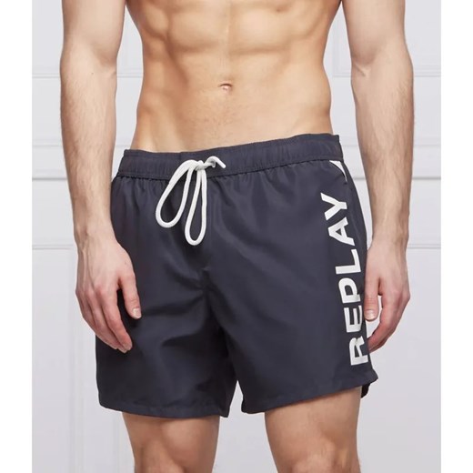 Replay Szorty kąpielowe | Regular Fit ze sklepu Gomez Fashion Store w kategorii Kąpielówki - zdjęcie 184943346