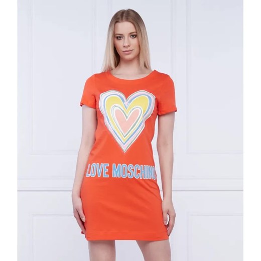 Love Moschino Sukienka Love Moschino 34 okazyjna cena Gomez Fashion Store