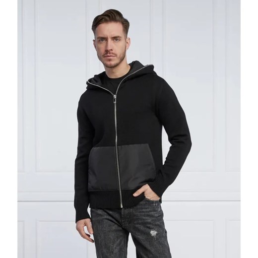 Les Hommes Wełniana bluza | Regular Fit ze sklepu Gomez Fashion Store w kategorii Bluzy męskie - zdjęcie 184943415