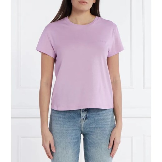 Patrizia Pepe T-shirt | Regular Fit ze sklepu Gomez Fashion Store w kategorii Bluzki damskie - zdjęcie 184943615