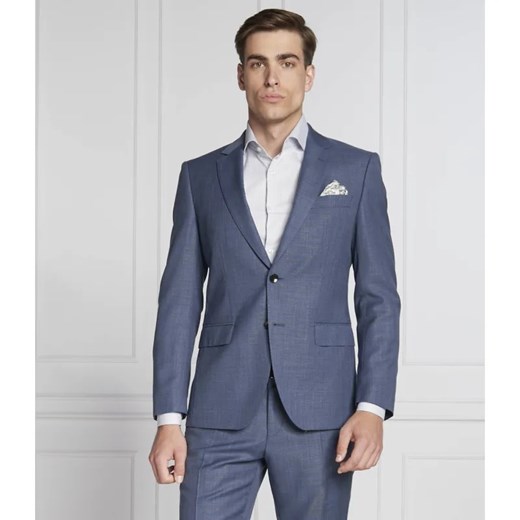 BOSS BLACK Wełniana marynarka H-Huge-MM-224 | Slim Fit ze sklepu Gomez Fashion Store w kategorii Marynarki męskie - zdjęcie 184943619