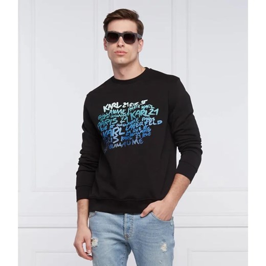 Karl Lagerfeld Bluza | Regular Fit ze sklepu Gomez Fashion Store w kategorii Bluzy męskie - zdjęcie 184943659