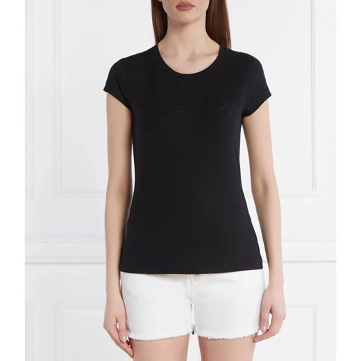 DONDUP - made in Italy T-shirt | Slim Fit ze sklepu Gomez Fashion Store w kategorii Bluzki damskie - zdjęcie 184943708