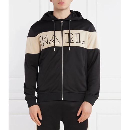 Karl Lagerfeld Bluza SWEAT HOODY | Regular Fit ze sklepu Gomez Fashion Store w kategorii Bluzy męskie - zdjęcie 184943775