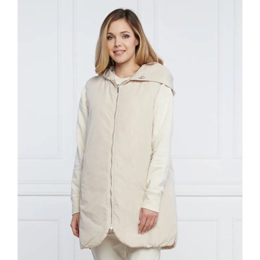 Peserico Dwustronny bezrękawnik | Regular Fit ze sklepu Gomez Fashion Store w kategorii Kamizelki damskie - zdjęcie 184943838