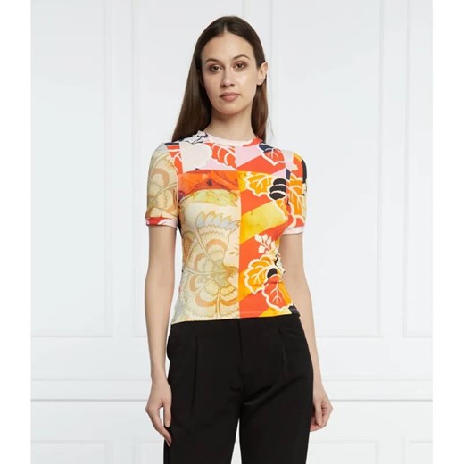 Desigual Bluzka TS_BATON ROUGE | Slim Fit ze sklepu Gomez Fashion Store w kategorii Bluzki damskie - zdjęcie 184943878