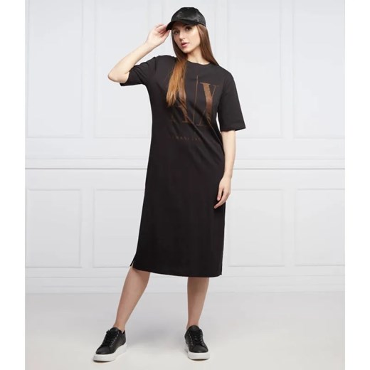 Armani Exchange Sukienka ze sklepu Gomez Fashion Store w kategorii Sukienki - zdjęcie 184943889