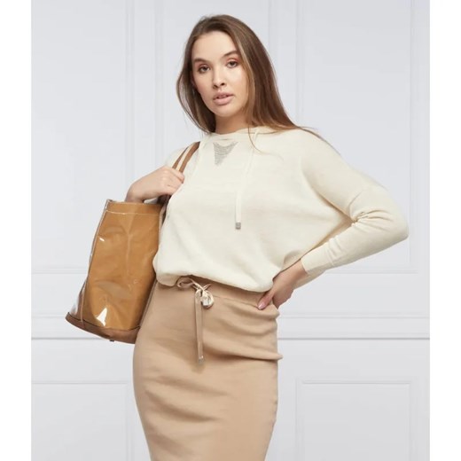 Peserico Lniana bluza | Regular Fit ze sklepu Gomez Fashion Store w kategorii Bluzy damskie - zdjęcie 184943917