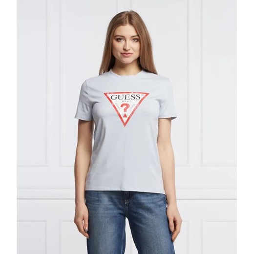 GUESS T-shirt | Regular Fit ze sklepu Gomez Fashion Store w kategorii Bluzki damskie - zdjęcie 184943937