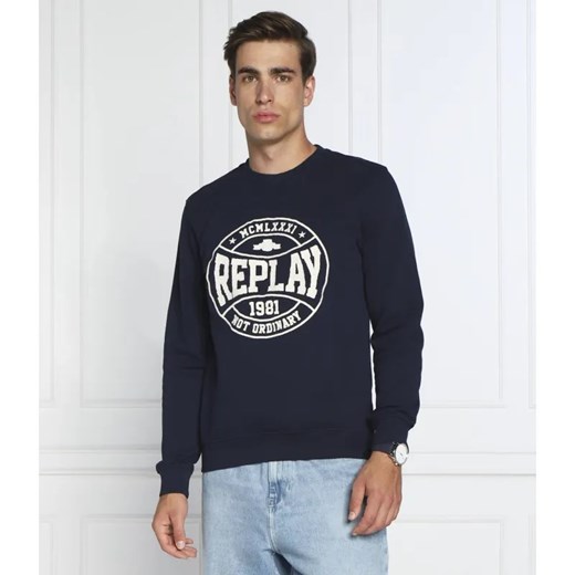Replay Bluza | Regular Fit ze sklepu Gomez Fashion Store w kategorii Bluzy męskie - zdjęcie 184943957