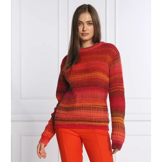 Patrizia Pepe Sweter | Regular Fit | z dodatkiem wełny ze sklepu Gomez Fashion Store w kategorii Swetry damskie - zdjęcie 184944217
