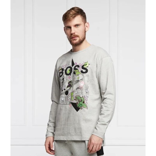 BOSS GREEN Bluza Tovel Lotus | Regular Fit ze sklepu Gomez Fashion Store w kategorii Bluzy męskie - zdjęcie 184944277