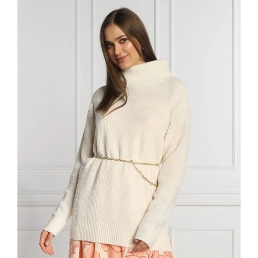 Marc Cain Wełniany sweter | Oversize fit | z dodatkiem kaszmiru ze sklepu Gomez Fashion Store w kategorii Swetry damskie - zdjęcie 184944298