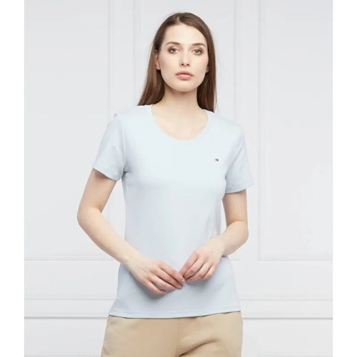 Tommy Hilfiger T-shirt | Slim Fit ze sklepu Gomez Fashion Store w kategorii Bluzki damskie - zdjęcie 184944429