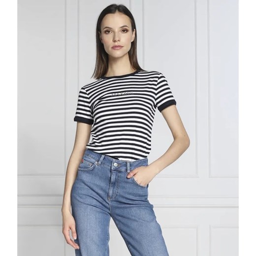 MAX&Co. T-shirt LOGOTEE | Regular Fit ze sklepu Gomez Fashion Store w kategorii Bluzki damskie - zdjęcie 184944478