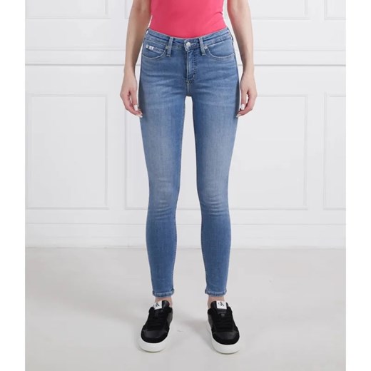 Calvin Klein Jeans Jeansy | Skinny fit | mid rise ze sklepu Gomez Fashion Store w kategorii Jeansy damskie - zdjęcie 184944498