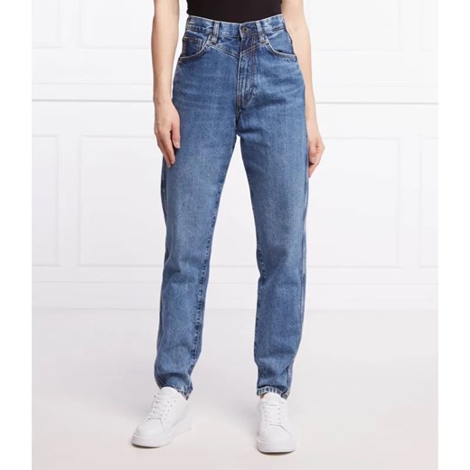 Pepe Jeans London Jeansy RACHEL | Mom Fit | high waist ze sklepu Gomez Fashion Store w kategorii Jeansy damskie - zdjęcie 184944518