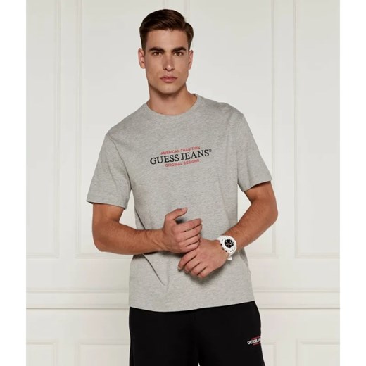 Guess Jeans T-shirt | Regular Fit ze sklepu Gomez Fashion Store w kategorii T-shirty męskie - zdjęcie 184944525