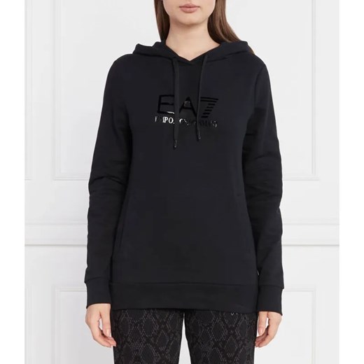 EA7 Bluza | Regular Fit ze sklepu Gomez Fashion Store w kategorii Bluzy damskie - zdjęcie 184944529