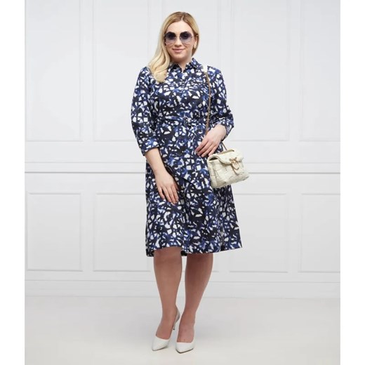 Persona by Marina Rinaldi Sukienka DOC Plus size | z dodatkiem lnu ze sklepu Gomez Fashion Store w kategorii Sukienki - zdjęcie 184944536
