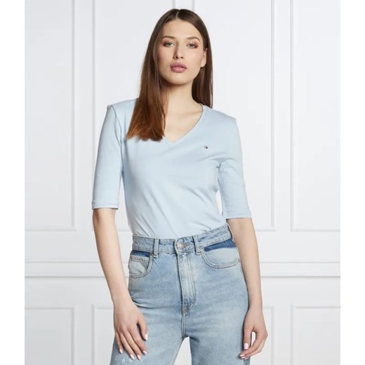 Tommy Hilfiger Bluzka ESSENTIALS | Slim Fit ze sklepu Gomez Fashion Store w kategorii Bluzki damskie - zdjęcie 184944537