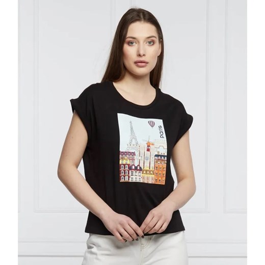 Liu Jo T-shirt | Regular Fit ze sklepu Gomez Fashion Store w kategorii Bluzki damskie - zdjęcie 184944595