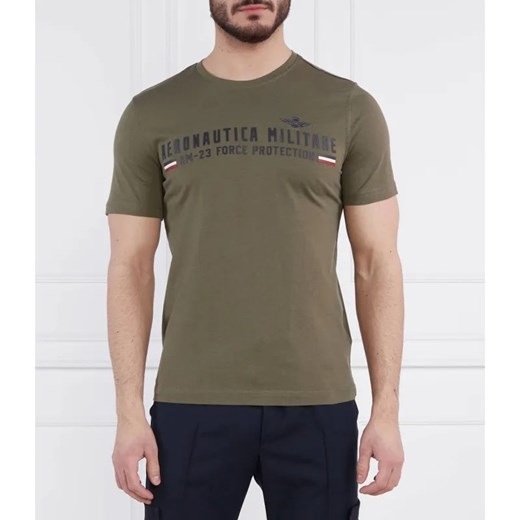 Aeronautica Militare T-shirt | Regular Fit ze sklepu Gomez Fashion Store w kategorii T-shirty męskie - zdjęcie 184944727