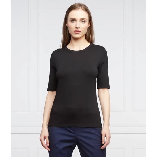 BOSS BLACK T-shirt Efita | Regular Fit ze sklepu Gomez Fashion Store w kategorii Bluzki damskie - zdjęcie 184944745