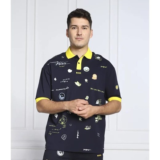 BOSS GREEN Polo Piraxart | Relaxed fit ze sklepu Gomez Fashion Store w kategorii T-shirty męskie - zdjęcie 184944749