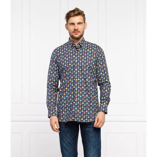 Emanuel Berg Koszula Basel | Slim Fit | stretch ze sklepu Gomez Fashion Store w kategorii Koszule męskie - zdjęcie 184944886
