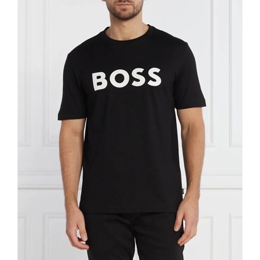 BOSS BLACK T-shirt Tiburt 354 | Regular Fit ze sklepu Gomez Fashion Store w kategorii T-shirty męskie - zdjęcie 184945375
