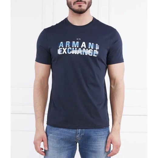 Armani Exchange T-shirt | Regular Fit ze sklepu Gomez Fashion Store w kategorii T-shirty męskie - zdjęcie 184945385