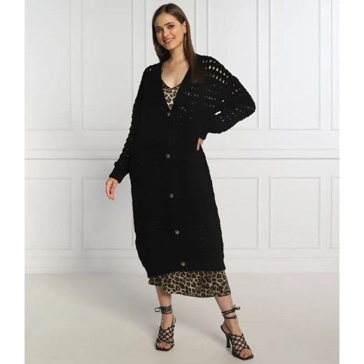 Pinko Wełniany kardigan MIMOSA | Relaxed fit ze sklepu Gomez Fashion Store w kategorii Swetry damskie - zdjęcie 184945489