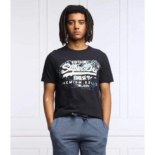 Superdry T-shirt | Regular Fit ze sklepu Gomez Fashion Store w kategorii T-shirty męskie - zdjęcie 184945507