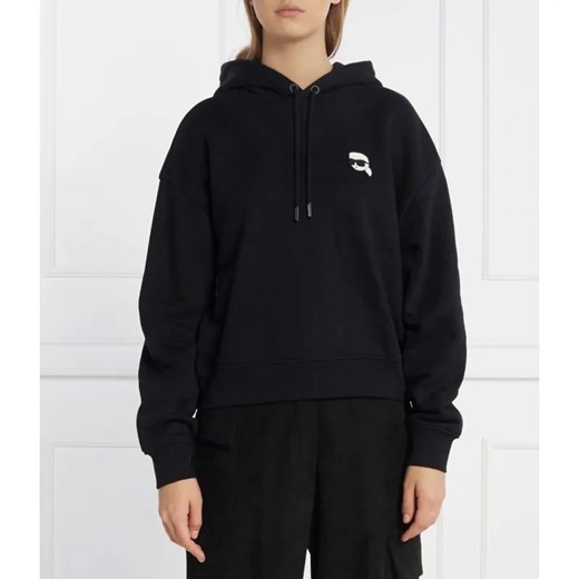 Karl Lagerfeld Bluza ikonik 2.0 | Regular Fit Karl Lagerfeld XS wyprzedaż Gomez Fashion Store