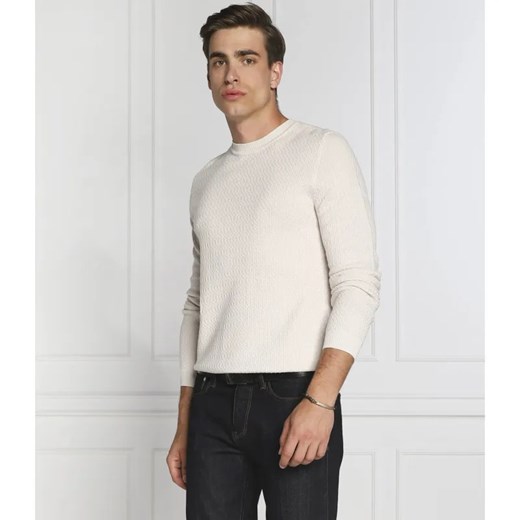 Emporio Armani Sweter | Slim Fit | z dodatkiem wełny ze sklepu Gomez Fashion Store w kategorii Swetry męskie - zdjęcie 184945519