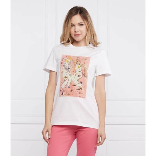 MAX&Co. T-shirt + worek BICI | Regular Fit ze sklepu Gomez Fashion Store w kategorii Bluzki damskie - zdjęcie 184945809
