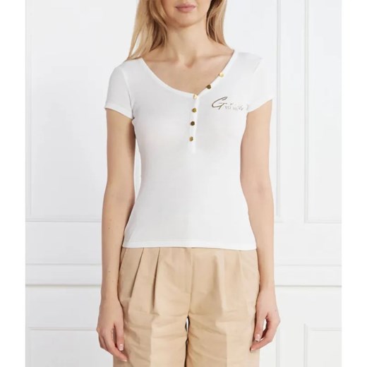 GUESS T-shirt | Slim Fit ze sklepu Gomez Fashion Store w kategorii Bluzki damskie - zdjęcie 184945975